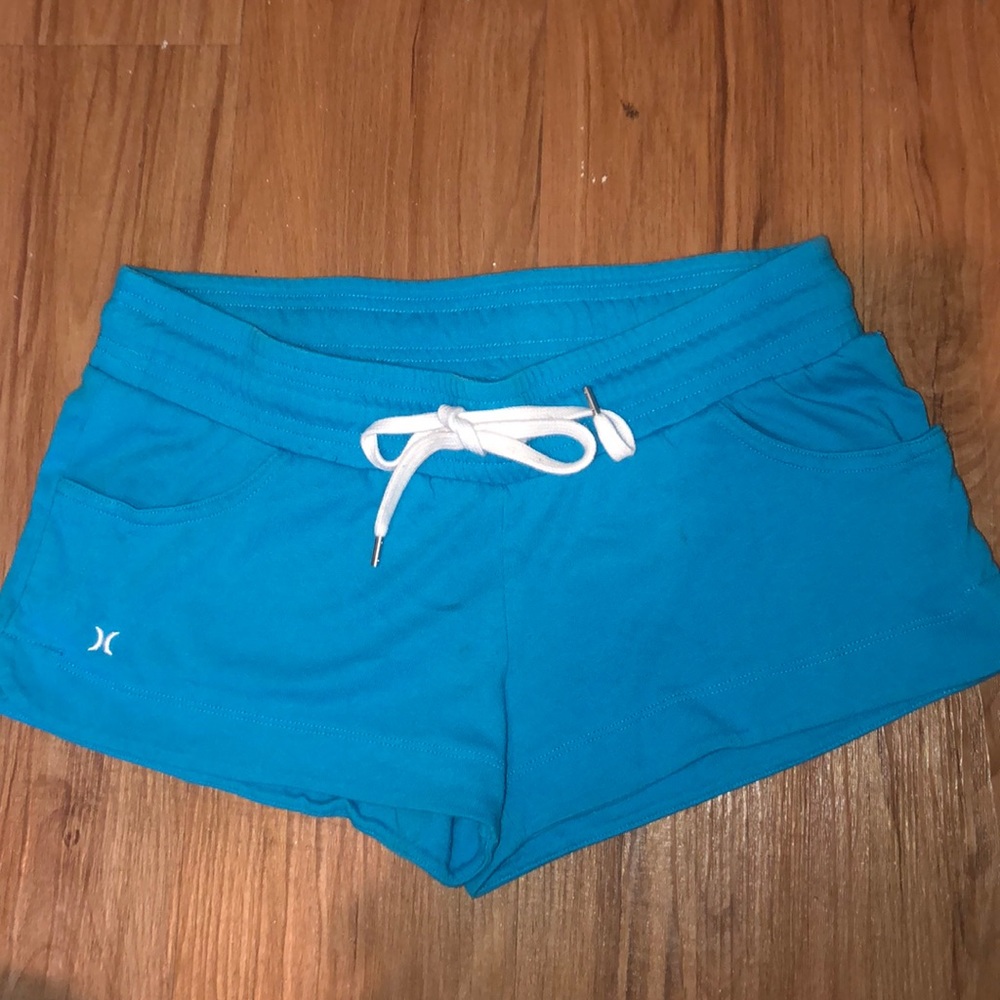 Blue Cheeky Hurley Shorts